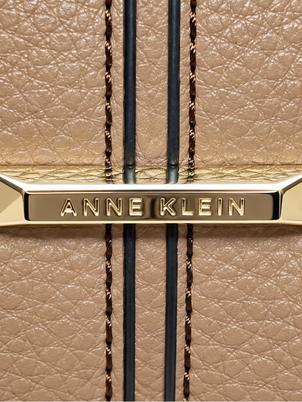 Anne Klein Taupe Hobo Shoulder Bag